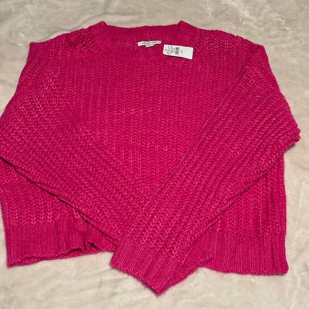 American-eagle Women's Pink Jumper